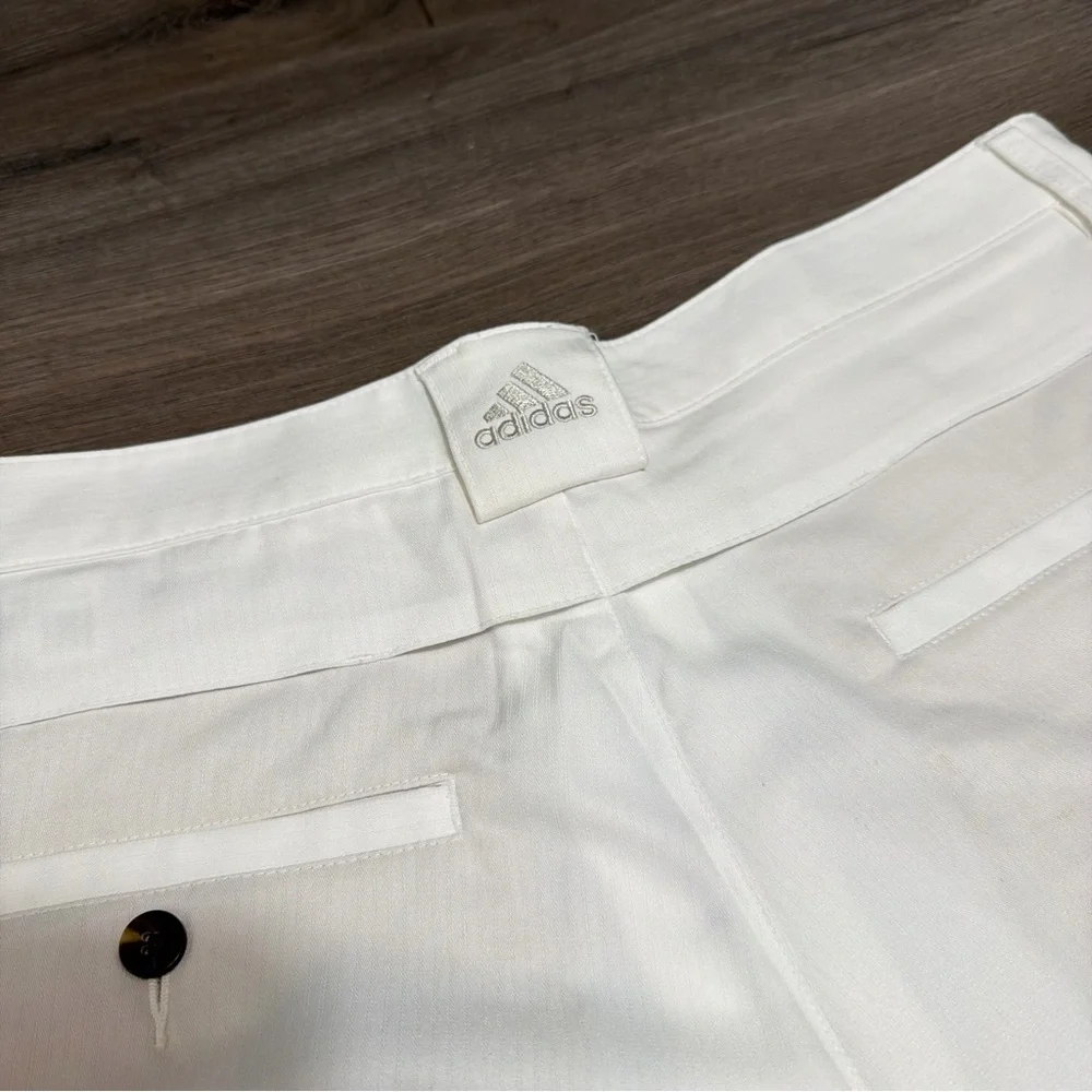 ADIDAS Men's White Classic Golf Shorts-BRAND NEW - Picture 4 of 6